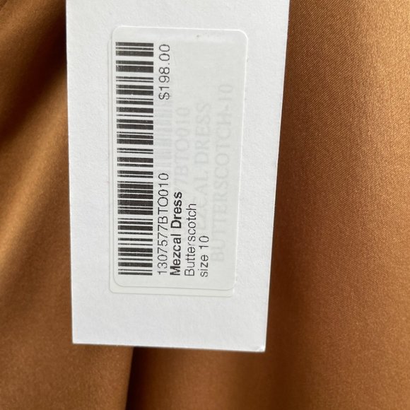 Reformation Mezcal Dress in Butterscotch - Picture 6 of 9